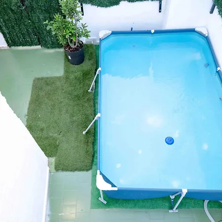 Chalet Con Vistas Al Mar Piscina Y Azotea De Ensueno Lägenhet Playa de Gandia